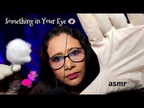 ASMR Eye Cleaning 👁️ Something in Your Eye | Gentle Personal Attention | Asmr Ghosal 