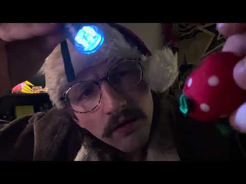 ASMR Naughty Or Nice List Cranial Nerve Exam For Santa (Full Version)