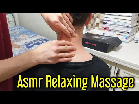 ASMR - PERFECT BACK MASSAGE | NECK MASSAGE