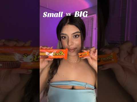 Small or big? 🧐 #asmr