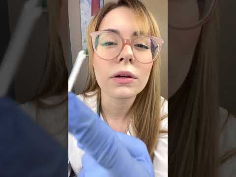 ASMR FAST Cranial Nerve Exam #SHORTS but with THE WRONG TOOLS! Medical Roleplay 👩‍⚕️ Eye Exam Light