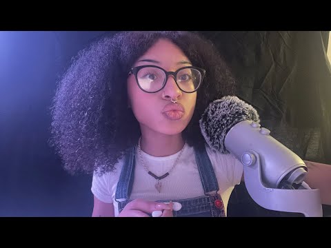 Asmr ~ Inaudible whisper ramble and mouth sounds!