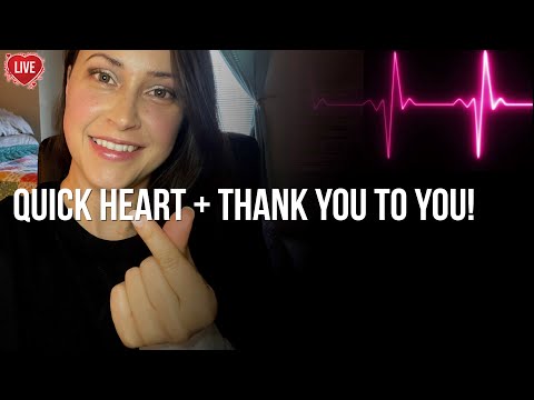 ASMR Female Heartbeat | I Am Grateful For You