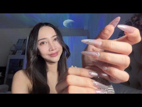 ASMR Whispering sound playing with the camera