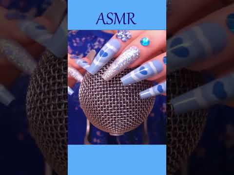 ASMR Mic Scratching without Cover & Blue Part of Yeti Mic #asmr #notalkingasmr #asmrsleep #shorts