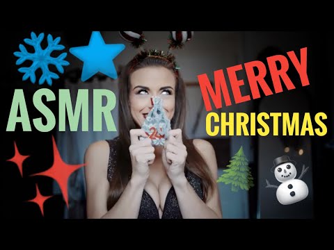 ASMR Gina Carla 🎄 Day 24 - Advent Calender! Cheers 🥂