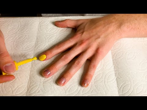 ASMR PAINTING YOUR NAILS ✨ (whispering, ear to ear, roleplay)