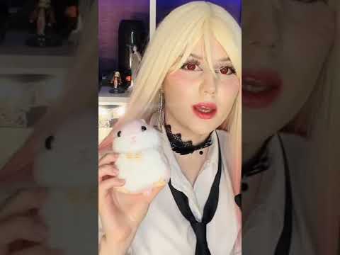 🌙 ASMR anime cosplay Marin Kitagawa 💗 relaxing video (full on my channel)