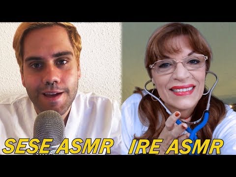 ASMR ROLEPLAY MEDICO/COLABORACION CON SESE ASMR👨‍⚕️👩‍⚕️RELAJACION EN ESPAÑOL