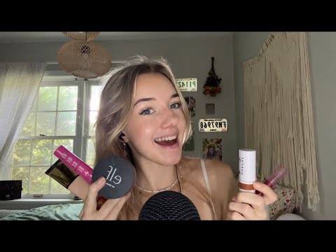 ASMR | Doing my Makeup and College Yaps 🩷✨