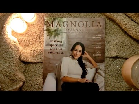 ♡ Requested| Magnolia Journal Magazine Winter 2020| ASMR