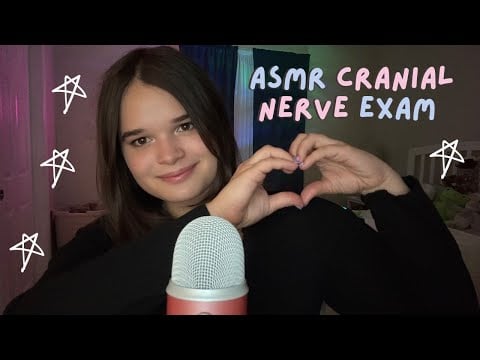 ASMR Gentle and Comforting Cranial Nerve Exam! [Whispered Roleplay]