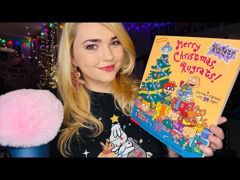 Rugrats Flip Book ASMR • Merry Christmas 🎄 