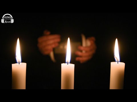 [ASMR] 火を灯してぐっすり眠る / 最高級耳マッサージの音 - Candle And Sleep Deeply / Luxury Ear Massage Sound [No Talking]