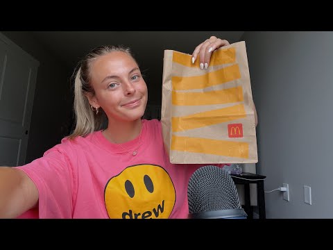 ASMR MUKBANG McDonald’s Breakfast