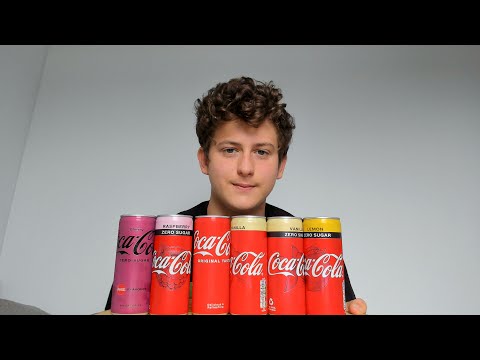 ASMR Tasting Coca Cola