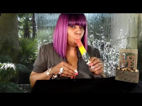 Asmr: Tingly Sensations From Wet Popsicle Eating | Mouth Sounds For Relaxation.