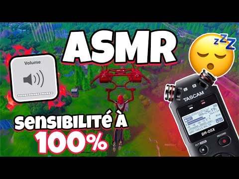 ASMR Français • JE T’ENDORS AVEC LA SENSIBILITÉ DU TASCAM A 100% ! 😴