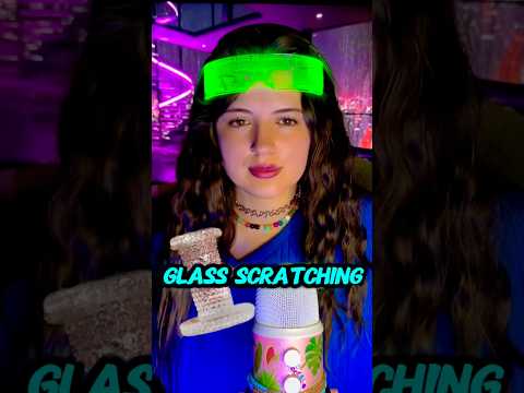 Glass scratching ASMR sounds 😍 What do you rate it?