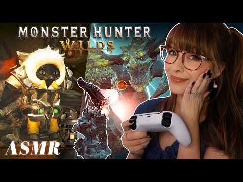 ASMR 🏹 Monster Hunter Wilds Beta! 🎮 Rey Dau & Doshaguma Hunt · Relaxing Gameplay · Part 2