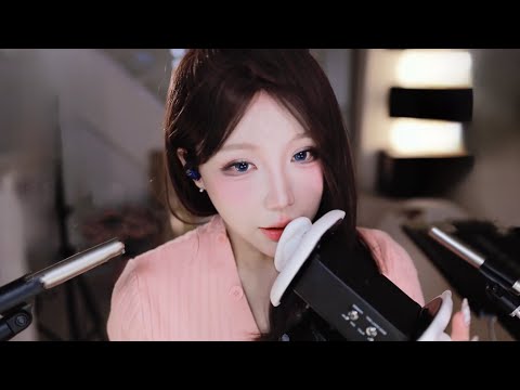 ASMR 칭구야 내가 간호해주고 귀도 파줄게 ^^ 세상 친절 귀청소 (토킹) | sounds for sleeping and deep relaxation