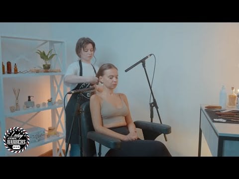 Golden Glow ASMR Massage by Barber Lady Dana