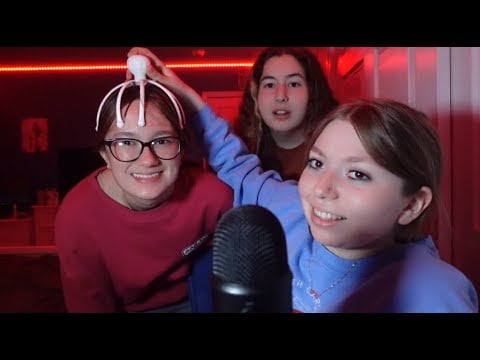 My Friends Try ASMR (They did really good)