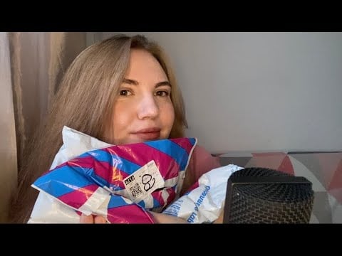 асмр болталка и распаковка подарков от подписчиков 🥰