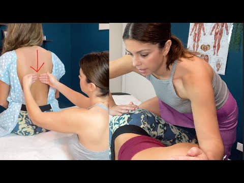 ASMR Chiropractic Adjustment | Neck, Shoulders, Spine Mobility Training