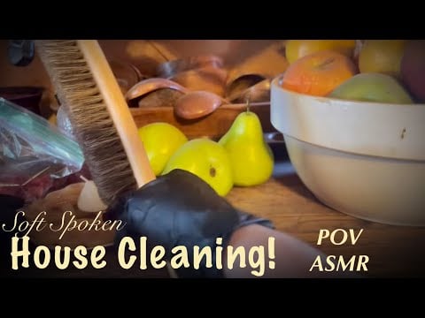 Real-Life POV House Cleaning ASMR! (Soft Spoken Version) Raw & Imperfect!