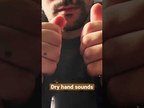 ASMR | Dry hands sounds #asmrsounds #asmr