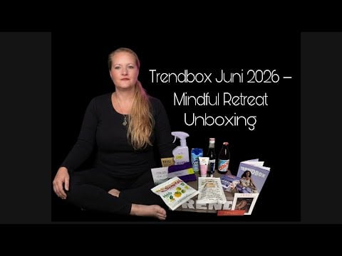 ASMR german @trendbox.official Juni 26 - Mindful Retreat 🧘‍♀️Relaxing Unboxing Whispering Tapping