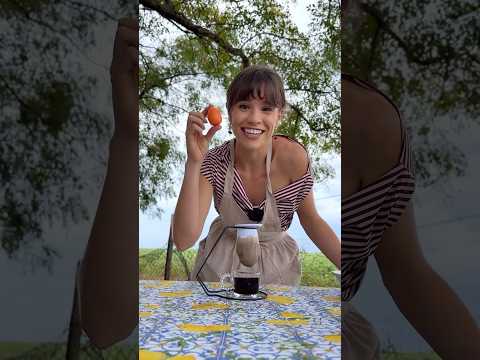 ASMR Café com OVO Cru