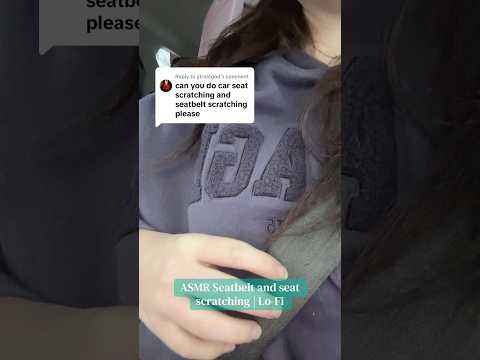 More since you guys liked it so much #asmr #relax #tingles #asmrscratching #carasmr #relaxing