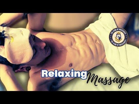 This Is How My Friend Relaxed After an Exhausting Day — Night Massage! #massagetherapy 