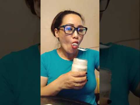 Eating mayonnaise #mukbang #everyone #shortsfeed #eatingchallenge #crazylady #funny