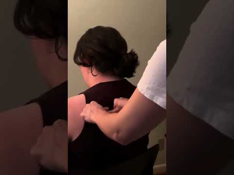 ASMR Back Massage ✨ Real Person ASMR #backmassage #asmrmassage #asmr #sleep #gentle #relaxing