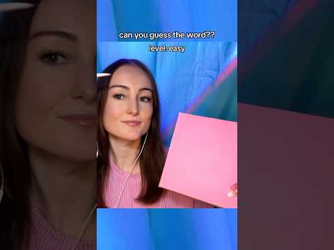 guess the word asmr level: easy 💖 full video on my channel!