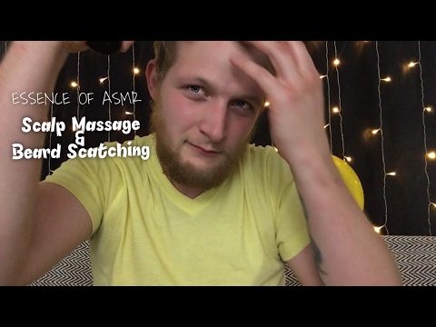 ASMR SCALP MASSAGE & BEARD SCRATCHING (Male ASMR)