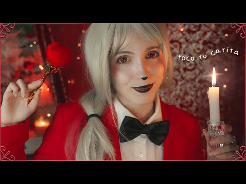 ASMR LENTO y SUAVE ❤️ ¡Te ayudaré a dormir mi adorable Demonio!✨HAZBIN HOTEL RP✨