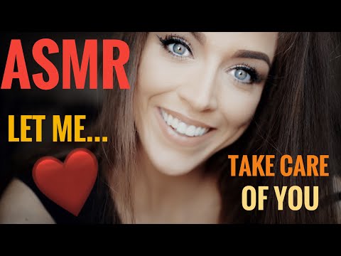 ASMR Gina Carla 💋🥰 Let Me Take Care Of You! Pampering You Asleep❤️