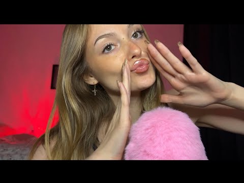 ASMR: BRUITS DE BOUCHE ET VISUEL💋 (hand movements and mouth sounds)