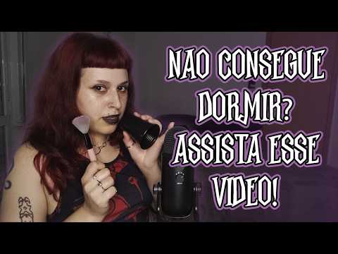 Massagem no Cérebro para pessoas CANSADAS e ANSIOSAS | ASMR (mouth sounds em camadas)