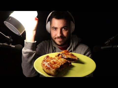 ASMR MUKBANG Degustation tourte au boeuf maison