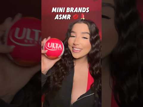 I LOVE MINI BRANDS 🤭❤️#asmr #tingly