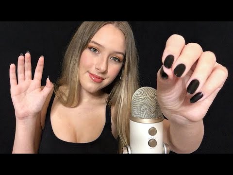 ASMR Mouth Sounds & Hand Movements