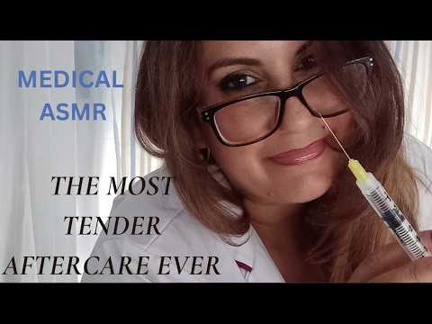 ASMR  re edited MOST TENDER NURSE CEAR EVER sleep aid relaxing rp  asmr triggers personal attention