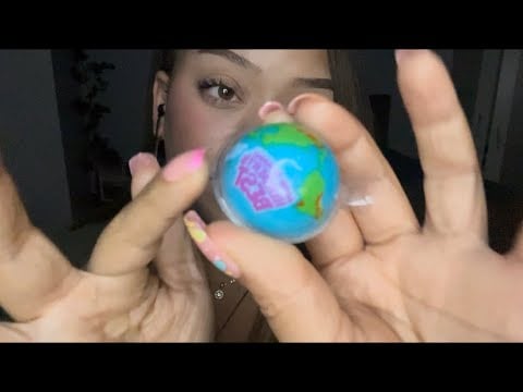 ASMR Eating Planet Earth Gummies | Mouth Sounds