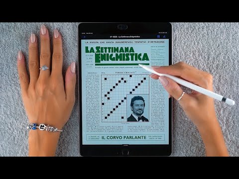 ASMR 📝 SETTIMANA ENIGMISTICA di SETTEMBRE (Whispering)