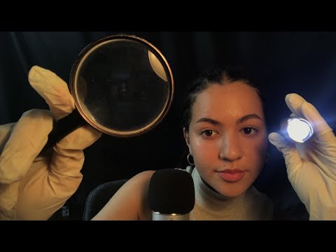 ASMR 30 min face examination Roleplay✨❣️/ personal attention, gloves, light(Deutsch/German)